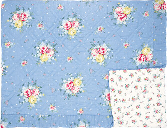 Přehoz přes postel Laura Dusty Blue velký