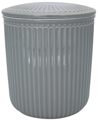 Porcelánová kuchyňská dóza Alice Stone Grey