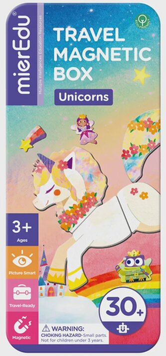 MierEdu Puzzle cestovní magnetické / jednorožec MierEdu Puzzle cestovní magnetické / jednorožec