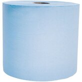 Průmyslová role modrá, 2 vrstvy, celulóza, 200 m,výška 24 cm,