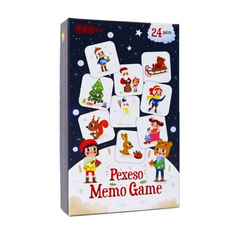 Vánoční pexeso 24 párů