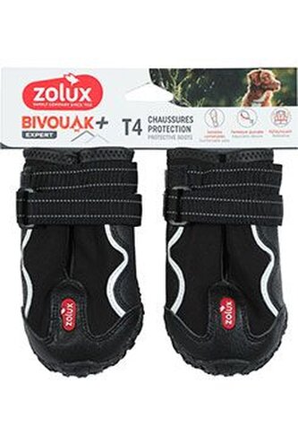 Botička ochranná BIVOUAK černá T4/7cm Zolux