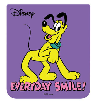 Flipsuit Card Only Disney Pluto Retro, Purple