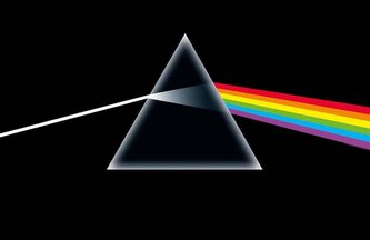 Textilní plakát - vlajka Pink Floyd: Dark Side Of The Moon (106 x 70 cm)