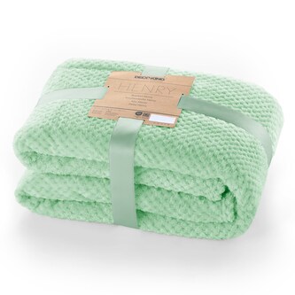 Přehoz na postel DecoKing Henry peprmintový, velikost 220x240