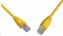 Solarix Patch kabel CAT6 SFTP PVC 1m žlutý snag-proof C6-315YE-1MB
