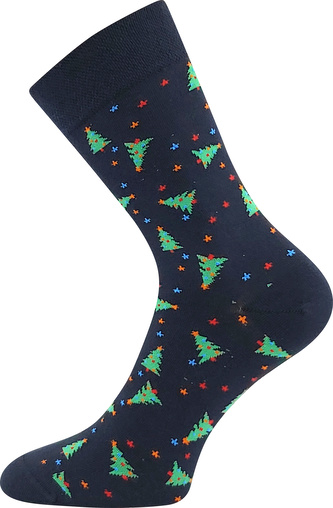 Lonka® ponožky Dechris stromky 39-42 (26-28) 3 páry