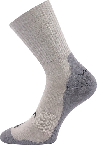 VoXX® ponožky Barefootan froté sv.šedá 39-42 (26-28) 3 páry