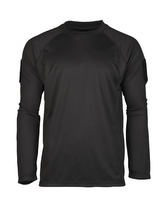 Triko funkční Mil-Tec Tactical Quickdry 1/1 - černé, L