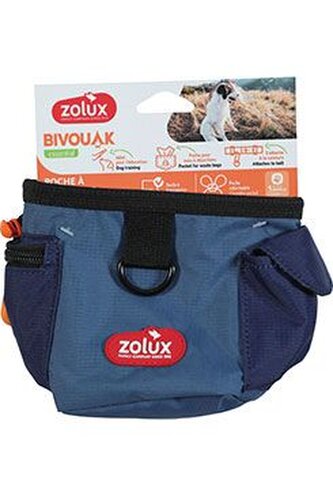 Taška na pamlsky BIVOUAK modrá Zolux