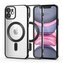 Etui Tech-Protect MagShine Line MagSafe na iPhone 11 - czarne