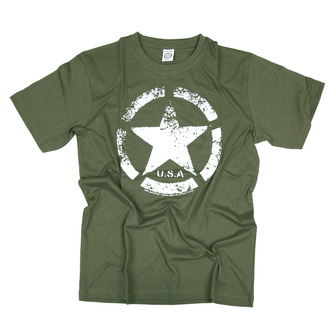 Tričko Fostex US Army Star - olivové, XL