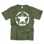 Tričko Fostex US Army Star - olivové, XL