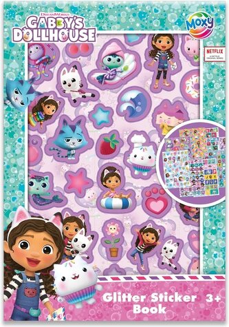 MOXY Třpytivé samolepky Gábinin kouzelný domek