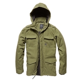 Bunda Vintage Industries Darren - olivová, XL