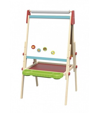 Obojstranná magnetická tabuľa Modro-červená