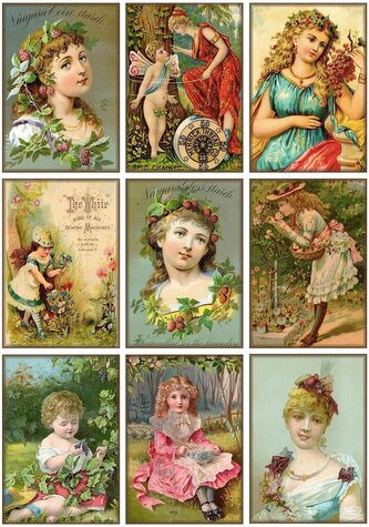 NOVA Puzzle Vintage koláž 1000 dílků