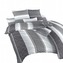Dadka Povlečení krep Bruno šedý 240x200, 2x70x90 cm