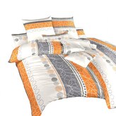 Dadka Povlečení krep Ateliér oranžový 240x200, 2x70x90 cm