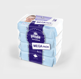 Panda Sensitive vlhčené ubrousky 4 x 56 ks