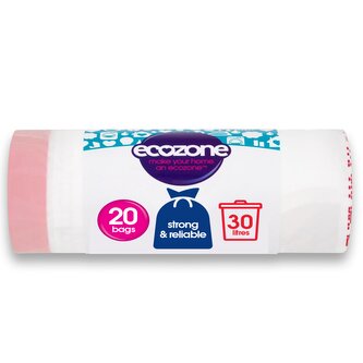 Biologicky odbouratelné pytle do odpadkových košů 30l Ecozone