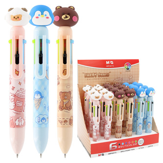 Pero kuličkové M&G Party lunch 6 v 1 (3 designy) Pero kuličkové M&G Party lunch 6 v 1 (3 designy)