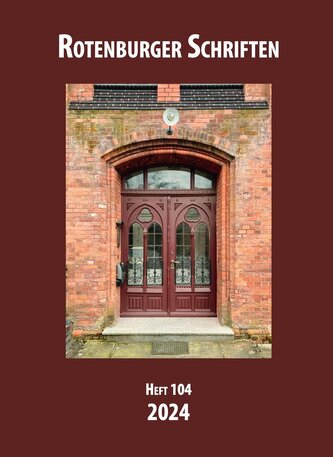 Rotenburger SchriftenHeft 104 - 2024