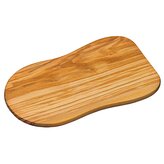Prkénko na krájení a servírování, 35 x 20 x 1,2 cm, olivové dřevo KESPER 2910060