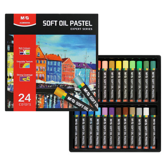 Olejové pastely řady M&G Expert - sada 24 kusů