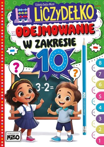 Odejmowanie w zakresie 10. Liczydełko