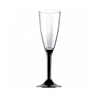 Šampusky s černou stopkou - 12 cl