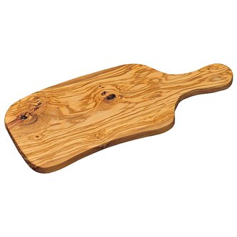 Prkénko na krájení a servírování, 39 x 16,5 x 1,6 cm, olivové dřevo KESPER 2912060