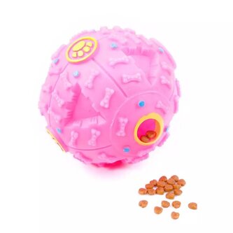 Plastový míček ChewFood L Černá