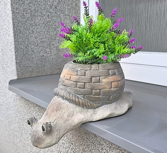 Šnek obal design cihly
