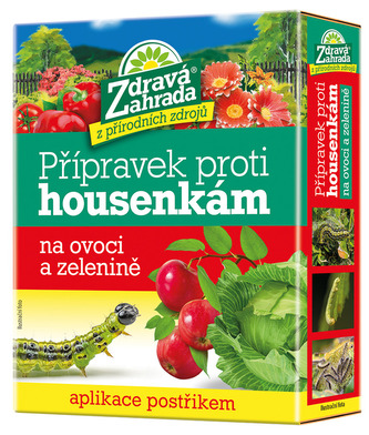 Zdravá zahrada - Přípravek proti housenkám na ovoci a zelenině 2 x 10 g