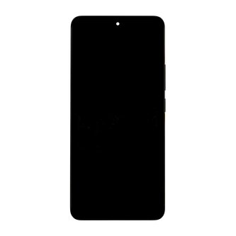 LCD Display + Dotyková Deska + Přední Kryt pro Xiaomi Redmi Note 13 Pro+ 5G Black (Service Pack)