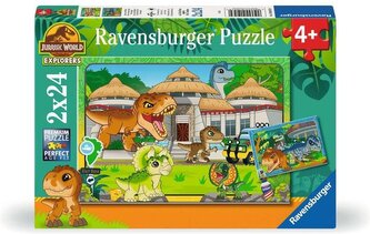 Jurský svět: Explorers 2x49 dílků