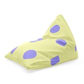 Sedací vak Triangl Fialové tečky: 120 x 100 x 100 cm