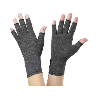 Kompresní rukavice při artróze - šedé, L