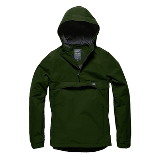 Bunda Vintage Industries Shooter Anorak - tmavě zelená, XXL