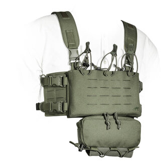 Tasmanian Tiger - Kamizelka Chest Rig Small Combi Rig - Oliwkowa - 7224.331 Tasmanian Tiger - Kamizelka Chest Rig Small Combi Rig - Oliwkowa - 7224.331