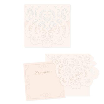 Zestaw wykrojników - Składane zaproszenie 2szt