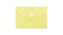 Teczka koperta A7 PP pastel żółta