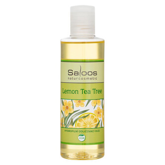 Saloos naturcosmetic Hydrofilní odličovací oleje - Lemon Tea Tree 200 ml