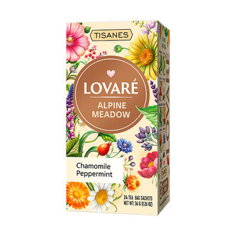 LOVARÉ Alpine Meadow 36g (24 sáčků, bylinný čaj)
