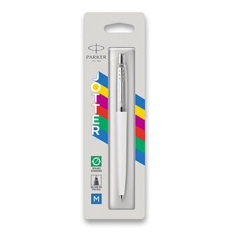 Pero kuličkové PARKER Jotter Originals White - blistr