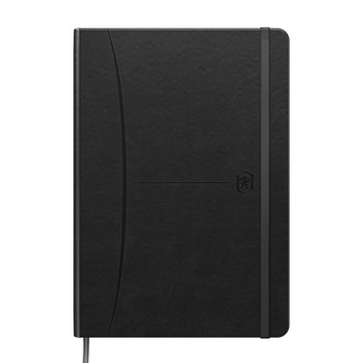 Zápisník Oxford Signature A5/80 listů, čtvereček, černý