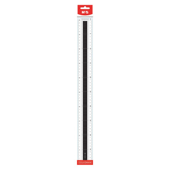 Pravítko M&G 50 cm, dvojitá stupnice