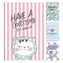 Sešit linkovaný 72 listový M&G s PVC obalem So Many Cats Pastel (4 designy)