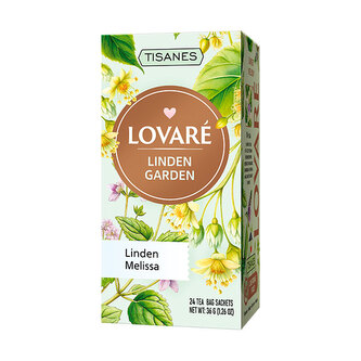 LOVARÉ Linden Garden 36g (24 sáčků, bylinný čaj) LOVARÉ Linden Garden 36g (24 sáčků, bylinný čaj)